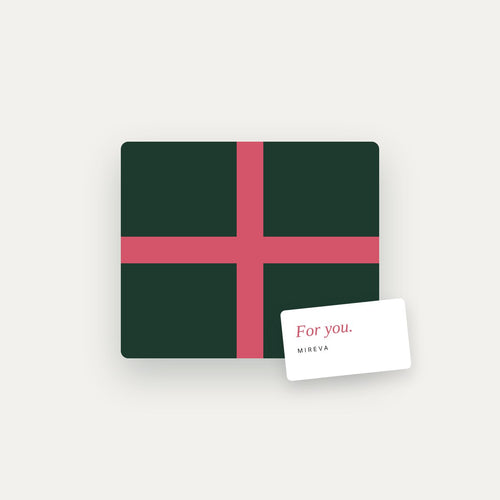 Mireva gift wrap with card